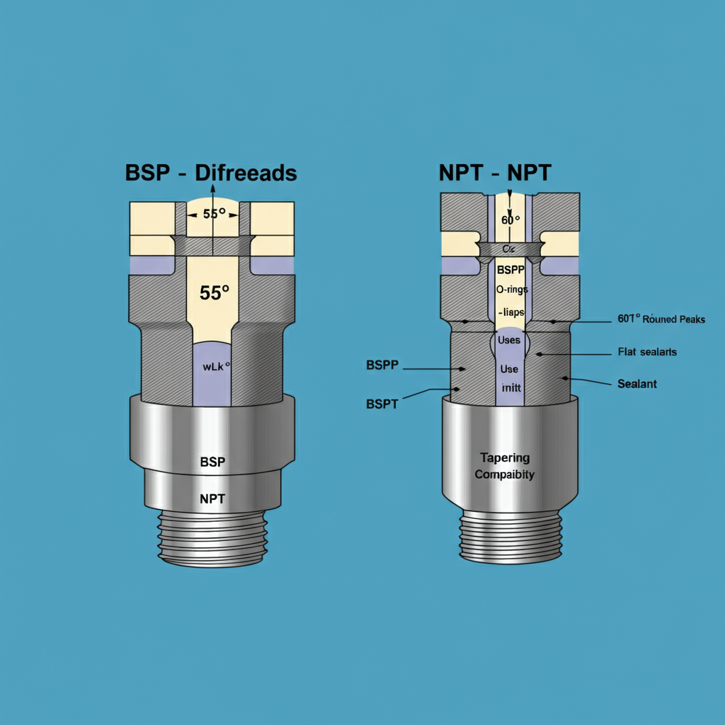 bsp 대 npt