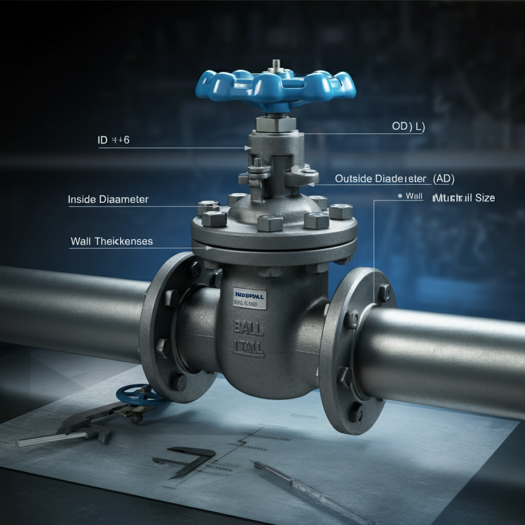 understand industrial ball valve size