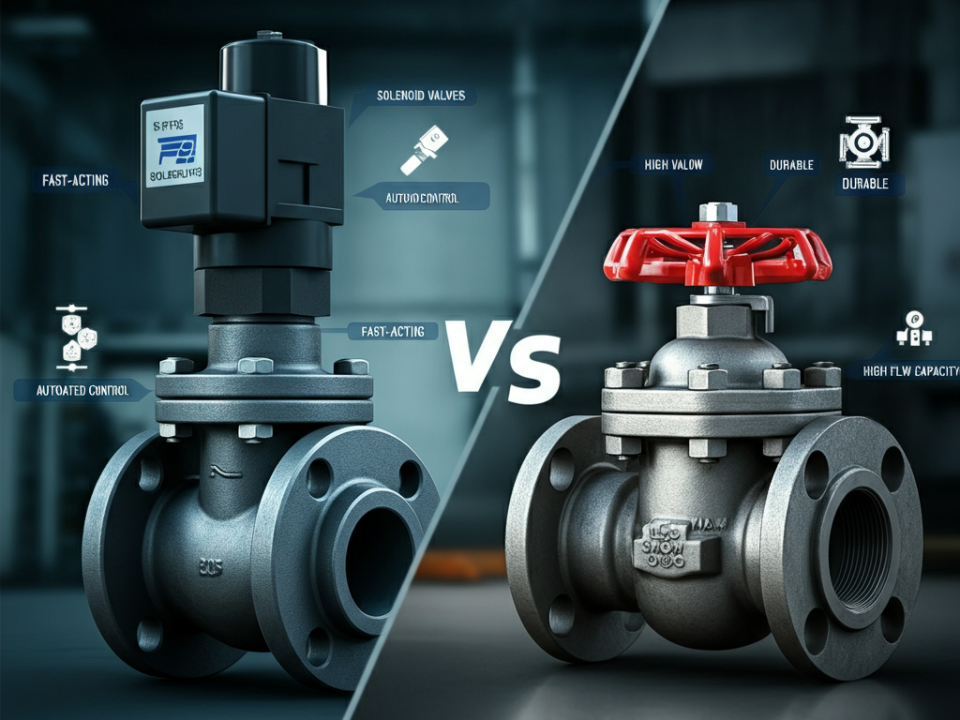 Válvulas solenoides vs válvulas de bola